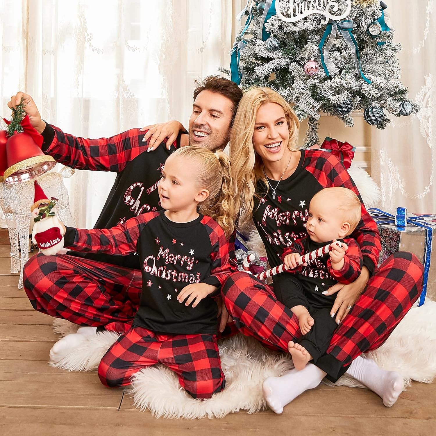 Christmas Pajamas for Family Christmas Pjs Matching Sets Mommy and Me Matching Outfits