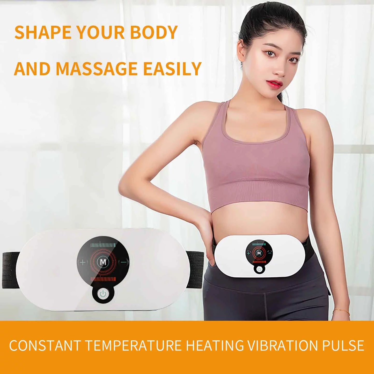 Cyber of Monday Deals 2023 Health and Beauty Products Waist Massager Smart Abdominal Vibration Weight Loss Belt Massager Electrotherapy Thin Waist and Abdominal Massager