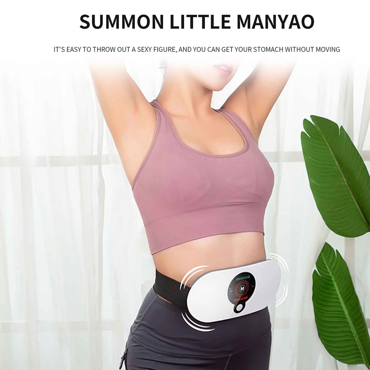 Cyber of Monday Deals 2023 Health and Beauty Products Waist Massager Smart Abdominal Vibration Weight Loss Belt Massager Electrotherapy Thin Waist and Abdominal Massager